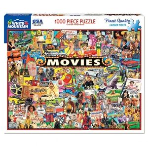 White Mountain Puzzles The Movies 1000 Puzzle